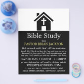 Chapel Silhouette, Christelijke bijbelklasse Adver Flyer (Enkel)