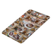 chapel sistine dak magneet (Linkerzijde)