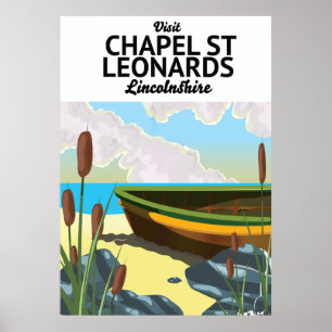 chapel st leonards, Lincolnshire poster. Poster