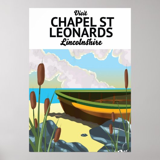 chapel st leonards, Lincolnshire poster. Poster (Voorkant)