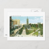 Chapel Street, New Haven, Connecticut Briefkaart (Voorkant / Achterkant)