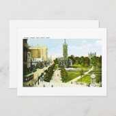 Chapel Street, New Haven, Connecticut Briefkaart (Voorkant / Achterkant)