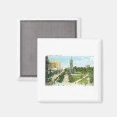 Chapel Street, New Haven, Connecticut Magneet (Voorkant / Achterkant)