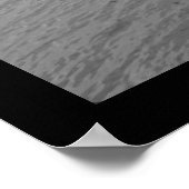 Chapel Uitzicht B&W Poster (Hoek)