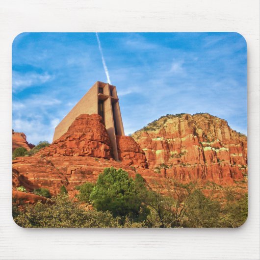 Chapel van het Heilige Kruissedona, AZ Mousepad Muismat (Voorkant)