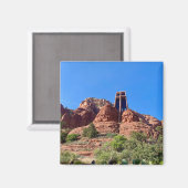 Chapel van het Heilige Kruissedona Magneet (Voorkant / Achterkant)