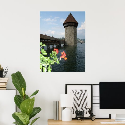 Chapelbrug Poster (Thuiskantoor)