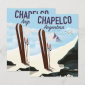 Chapelco Argentina naar Ski (Voorkant / Achterkant)