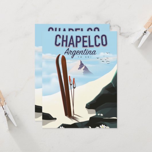 Chapelco Argentina naar Ski (Voorkant / Achterkant in situ)
