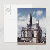 Chapelle Saint-Hubert van de Amboise Chateau Briefkaart (Voorkant / Achterkant)