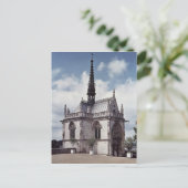 Chapelle Saint-Hubert van de Amboise Chateau Briefkaart (Staand voorkant)