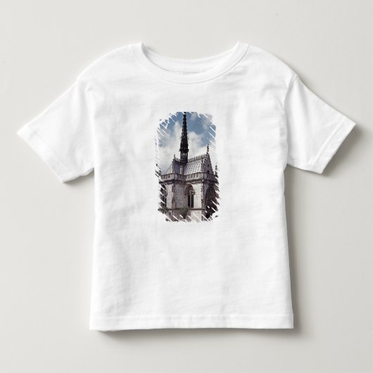 Chapelle Saint-Hubert van de Amboise Chateau Kinder Shirts (Voorkant)