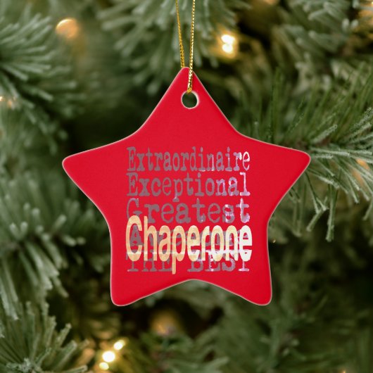 Chaperone Extraordinaire Keramisch Ornament (Boom)