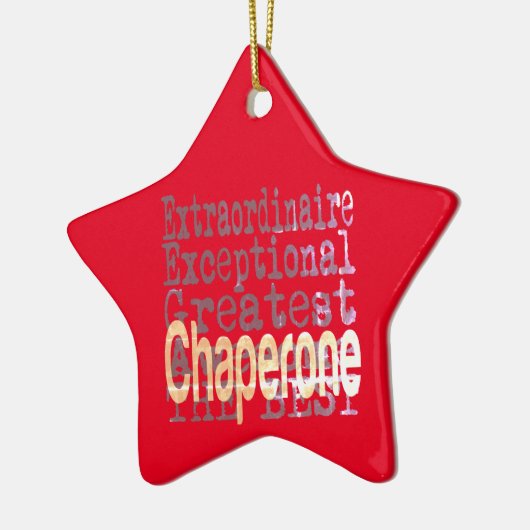 Chaperone Extraordinaire Keramisch Ornament (Links)