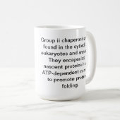 Chaperonine Kerstmis Koffiemok (Voorkant rechts)