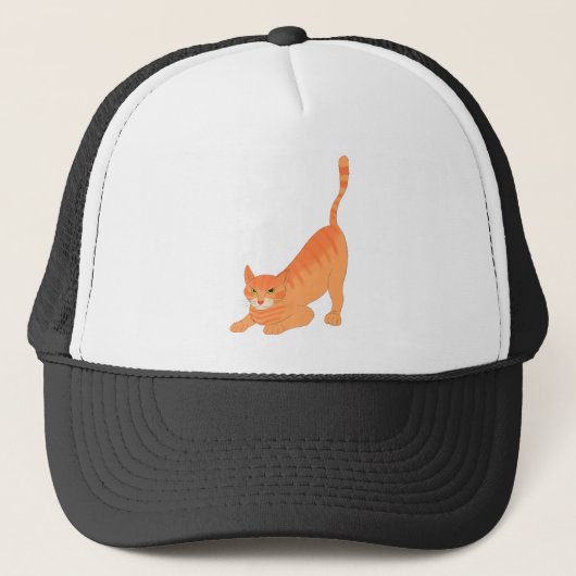 Chapéu gatinho trucker pet (Voorkant)