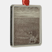 Chapin Fruit Ranch Metalen Ornament (Rechts)