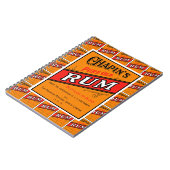 Chapins pure oude ringelabel, multiprint notitieboek (Linkerzijde)