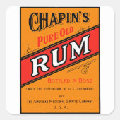 Chapins zuiver oud etiket (Voorkant)