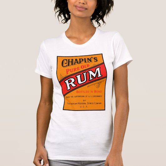 Chapins zuiver oud etiket t-shirt (Voorkant)