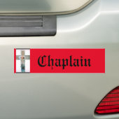 Chaplain bumper sticker (Op auto)