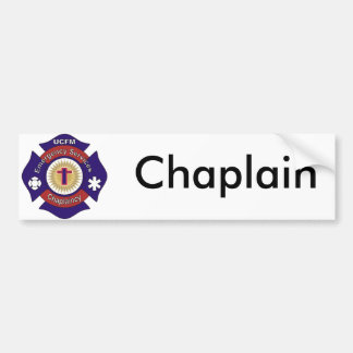 Chaplain Bumpersticker
