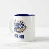 Chaplain Gift Tweekleurige Koffiemok (Voorkant links)