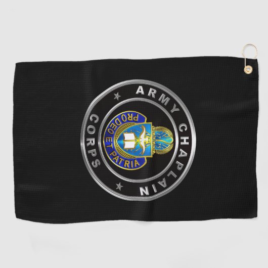 Chaplain Golfhanddoek (Horizontaal)