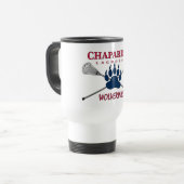 ChapLAX Claw Logo 15 oz Travel Mug Reisbeker (Voorkant links)
