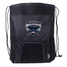 ChapLAX Sticks Shield Drawstring Backpack