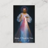  Chaplet of Divine Mercy Prayer Kaart Contactkaartje (Voorkant)