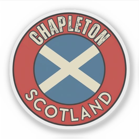 Chapleton, Scotland Sticker (Voorkant)