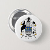 Chaplin Family Crest Ronde Button 5,7 Cm (Voorkant /achterkant)