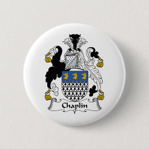 Chaplin Family Crest Ronde Button 5,7 Cm