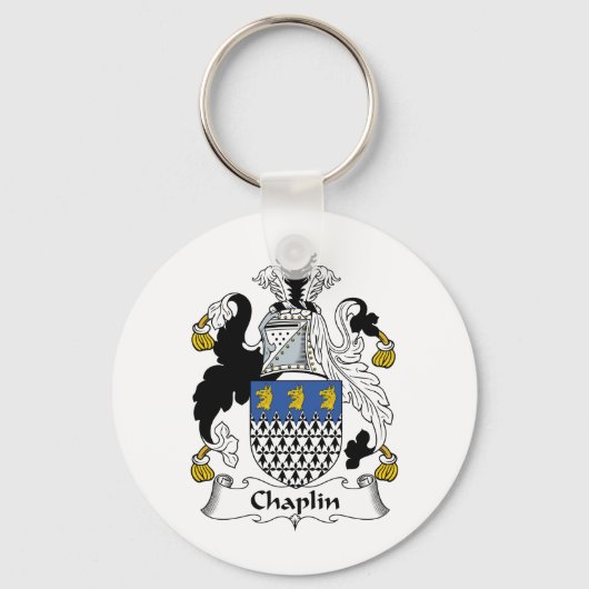 Chaplin Family Crest Sleutelhanger (Voorkant)
