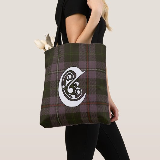 Chapman Clan Tartan Monogram Tote Bag (Dichtbij)