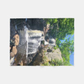Chapman Falls Sereniteit Fleece Deken (Voorkant (Horizontaal))