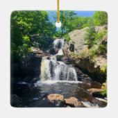 Chapman Falls Sereniteit Keramisch Ornament (Achterkant)