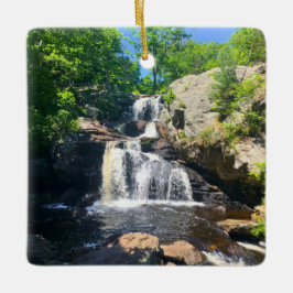 Chapman Falls Sereniteit Keramisch Ornament