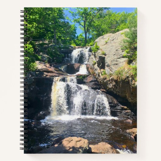 Chapman Falls Sereniteit Notitieboek (Voorkant)