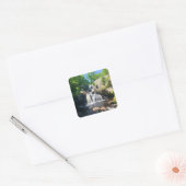 Chapman Falls Sereniteit Vierkante Sticker (Envelop)