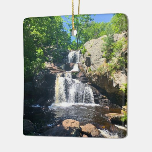 Chapman Falls Serenity Keramisch Ornament (Links)