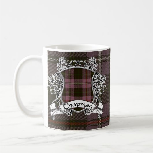 Chapman Tartan Shield Koffiemok (Links)