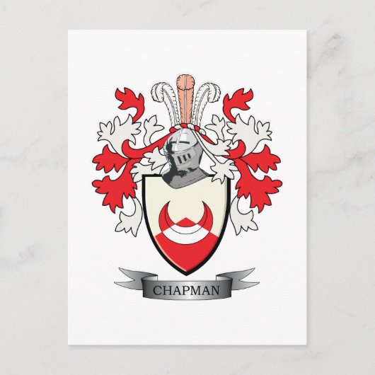 Chapman-wapenschild Briefkaart (Voorkant)