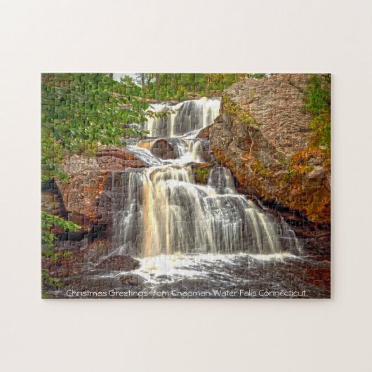 Chapman Water Falls Connecticut. Legpuzzel (Horizontaal)