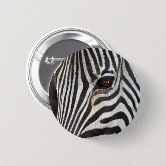 Chapmans Zebra Ronde Button 5,7 Cm (Voorkant /achterkant)