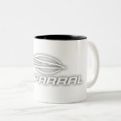 Chapparal Boats Two-Tone Coffee Mok 2-toon Mokken (Voorkant rechts)