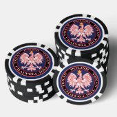 Chappell Hill Round Poland Poker Chips (Opstapeling)