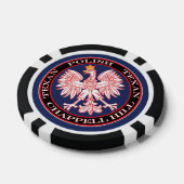 Chappell Hill Round Poland Poker Chips (Enkel)
