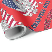 Chappell Hill Texas Pools Amerikaans Cadeaupapier (Rol Hoek)